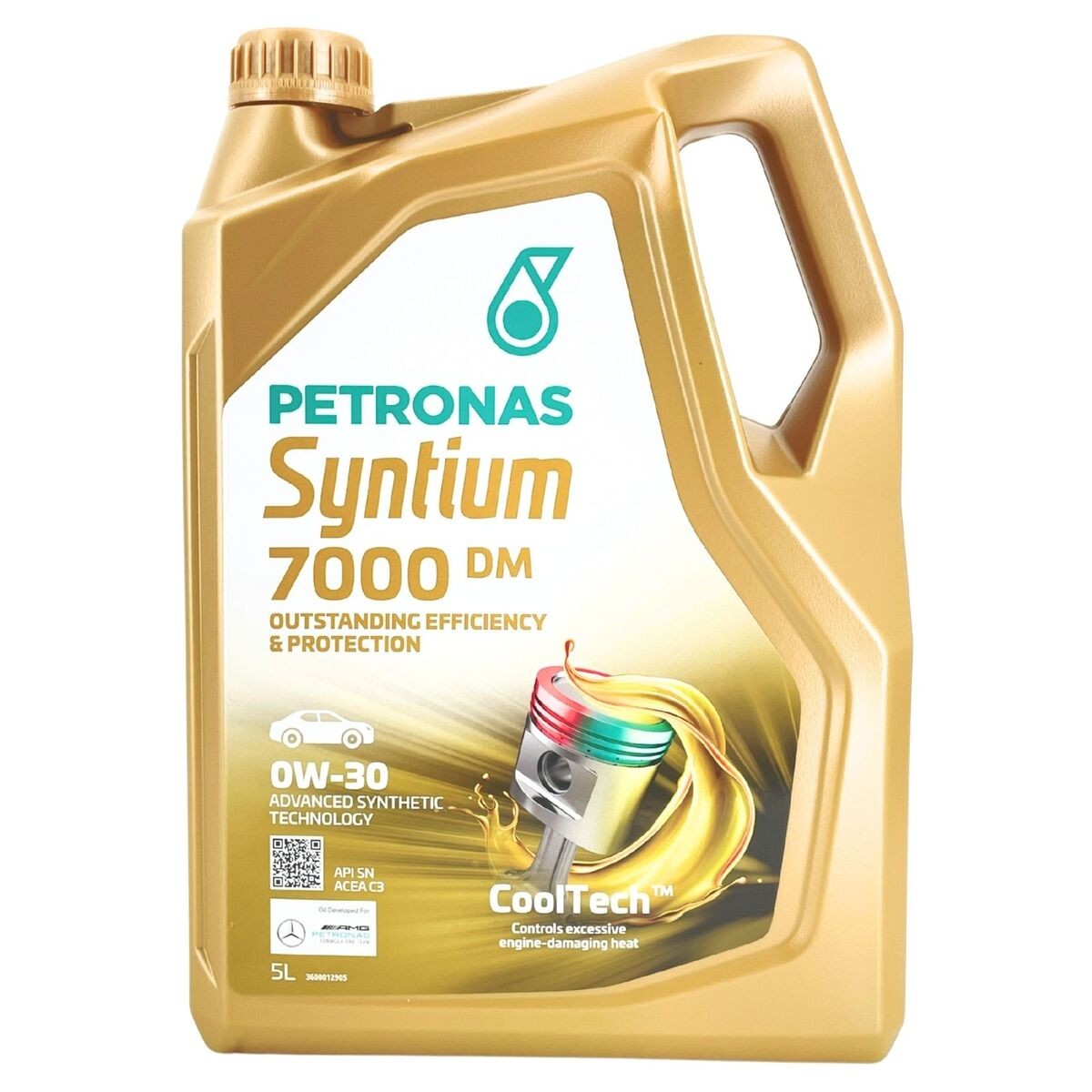 Olio motore sintetico Petronas Syntium 7000 DM 0W-30