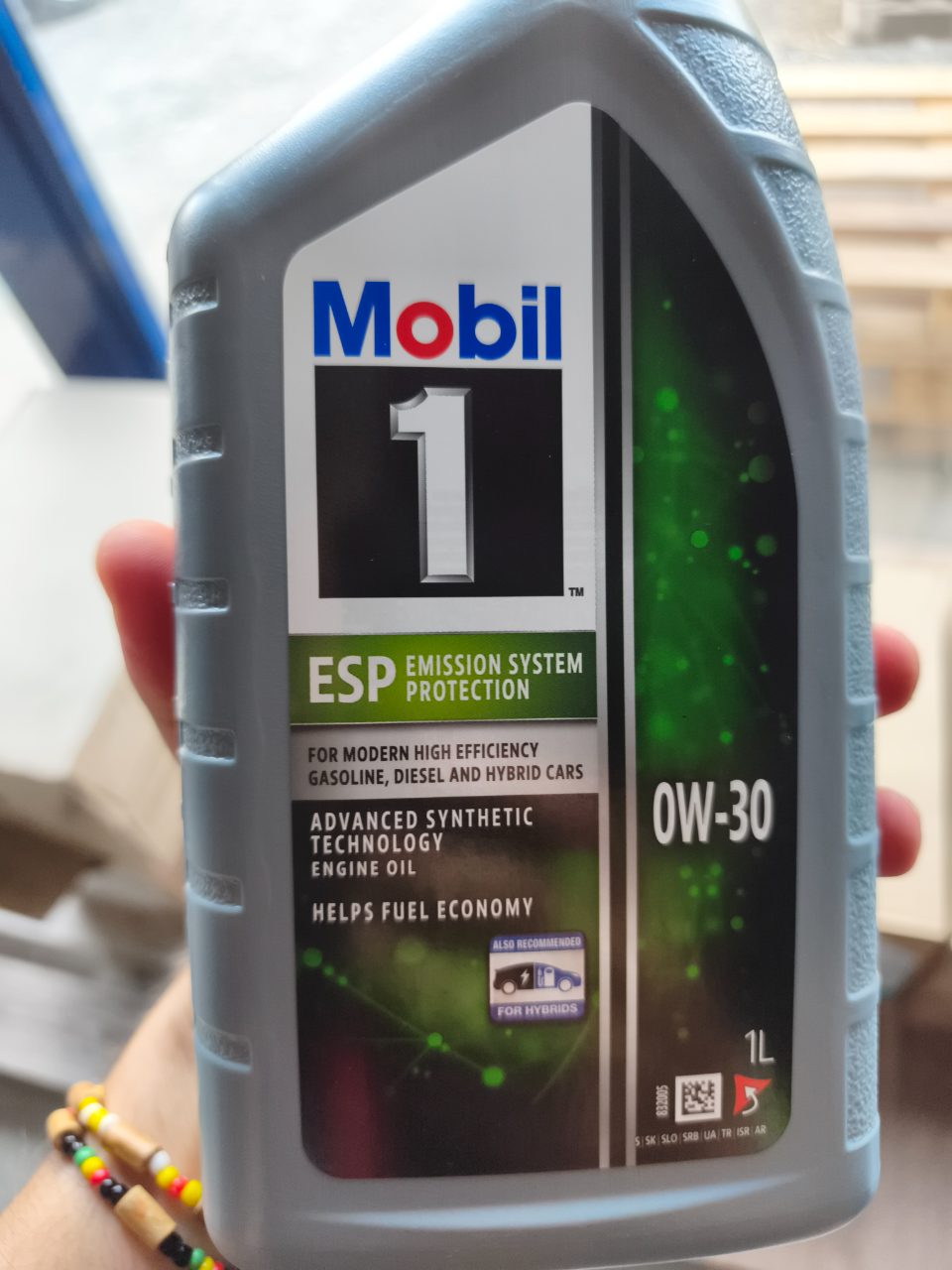 Olio motore sintetico Mobil 1 ESP 0W-30